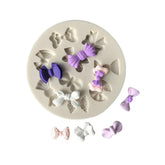 Molde Silicona Mini Moños x 9
